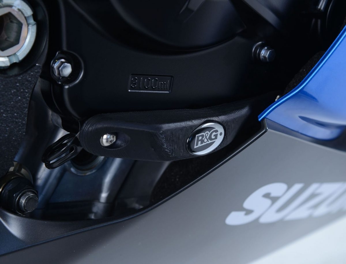 ENGINE CASE SLIDER, BLACK, RHS foto 4