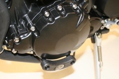 ENGINE CASE SLIDER, BLACK, LHS foto 2