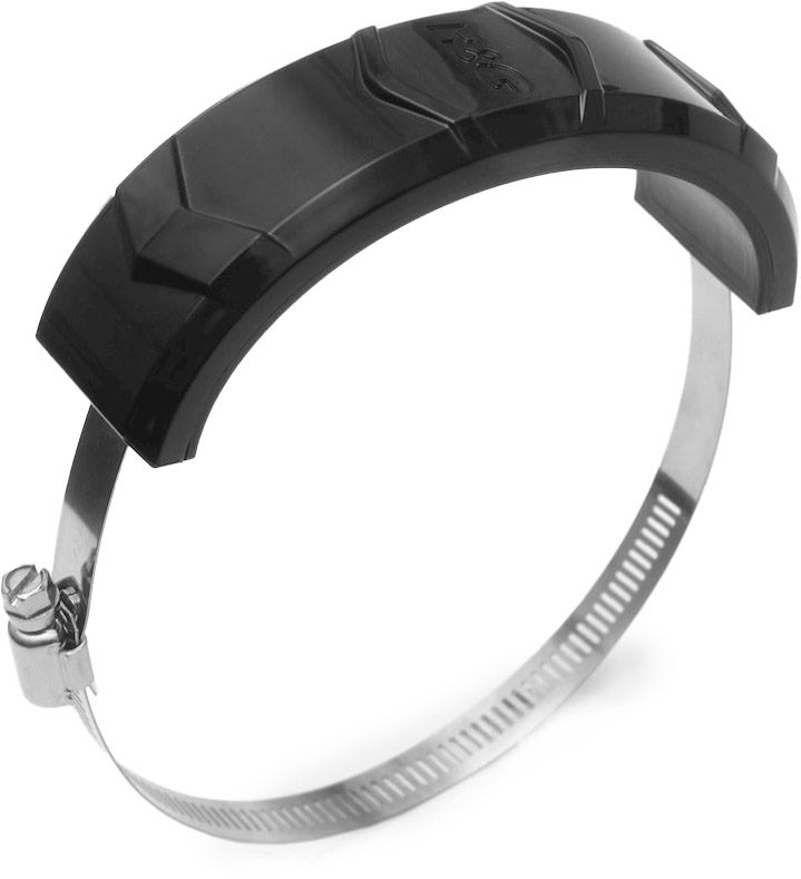 EXHAUST PROTECTOR, BLACK, OVAL foto 2