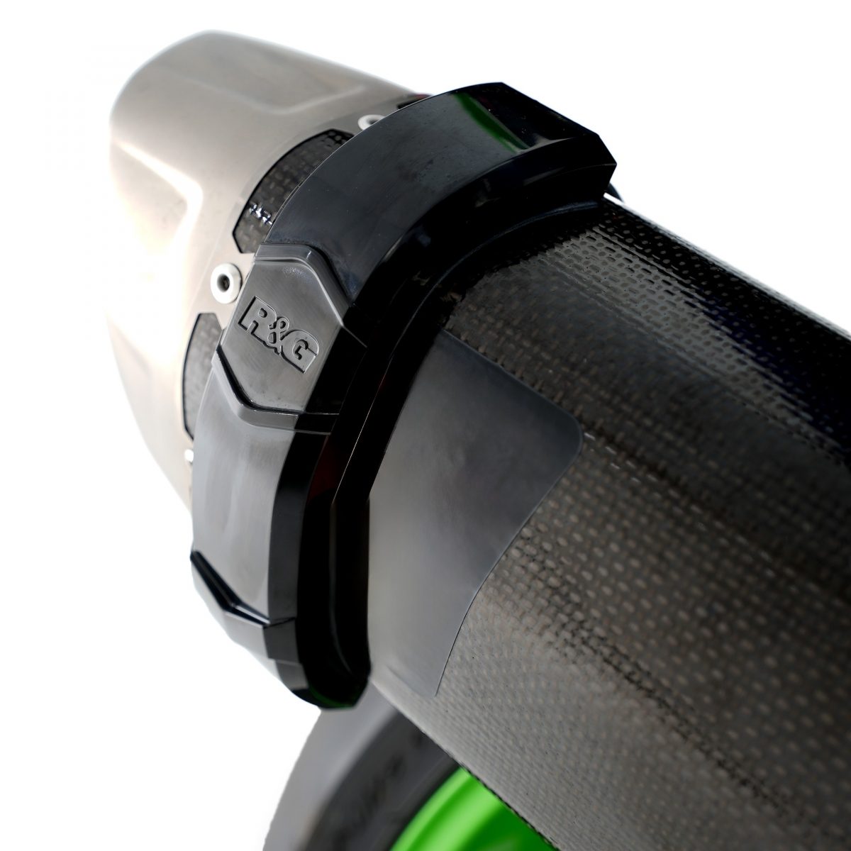 EXHAUST PROTECTOR, BLACK
