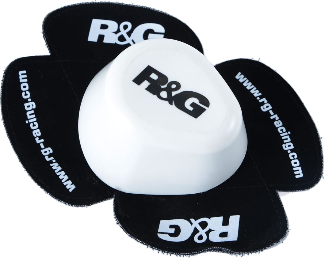KNEE SLIDERS WET, PAIR, WHITE