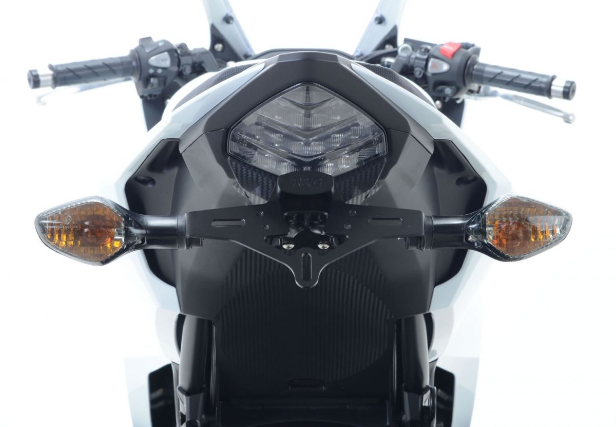 LICENCE PLATE HOLDER, BLACK foto 4