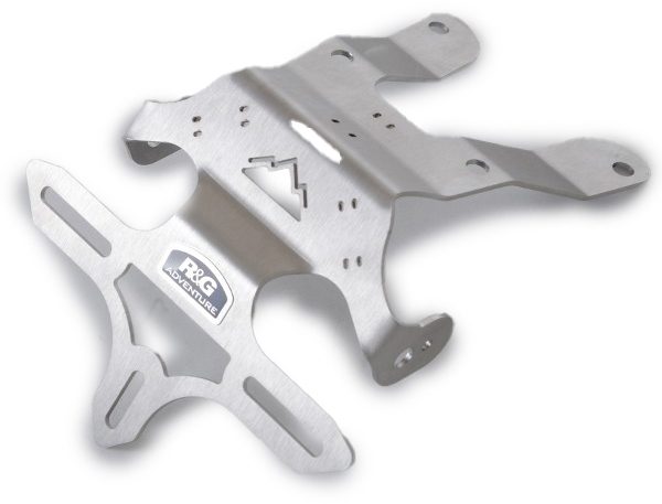 LICENCE PLATE HOLDER, SILVER foto 2