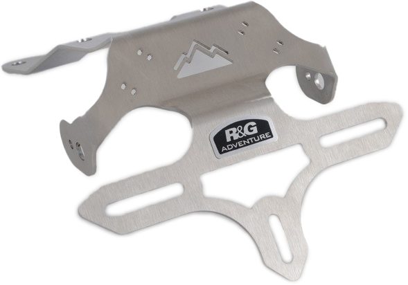 LICENCE PLATE HOLDER, SILVER foto 3