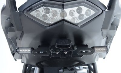 LICENCE PLATE HOLDER, BLACK foto 2