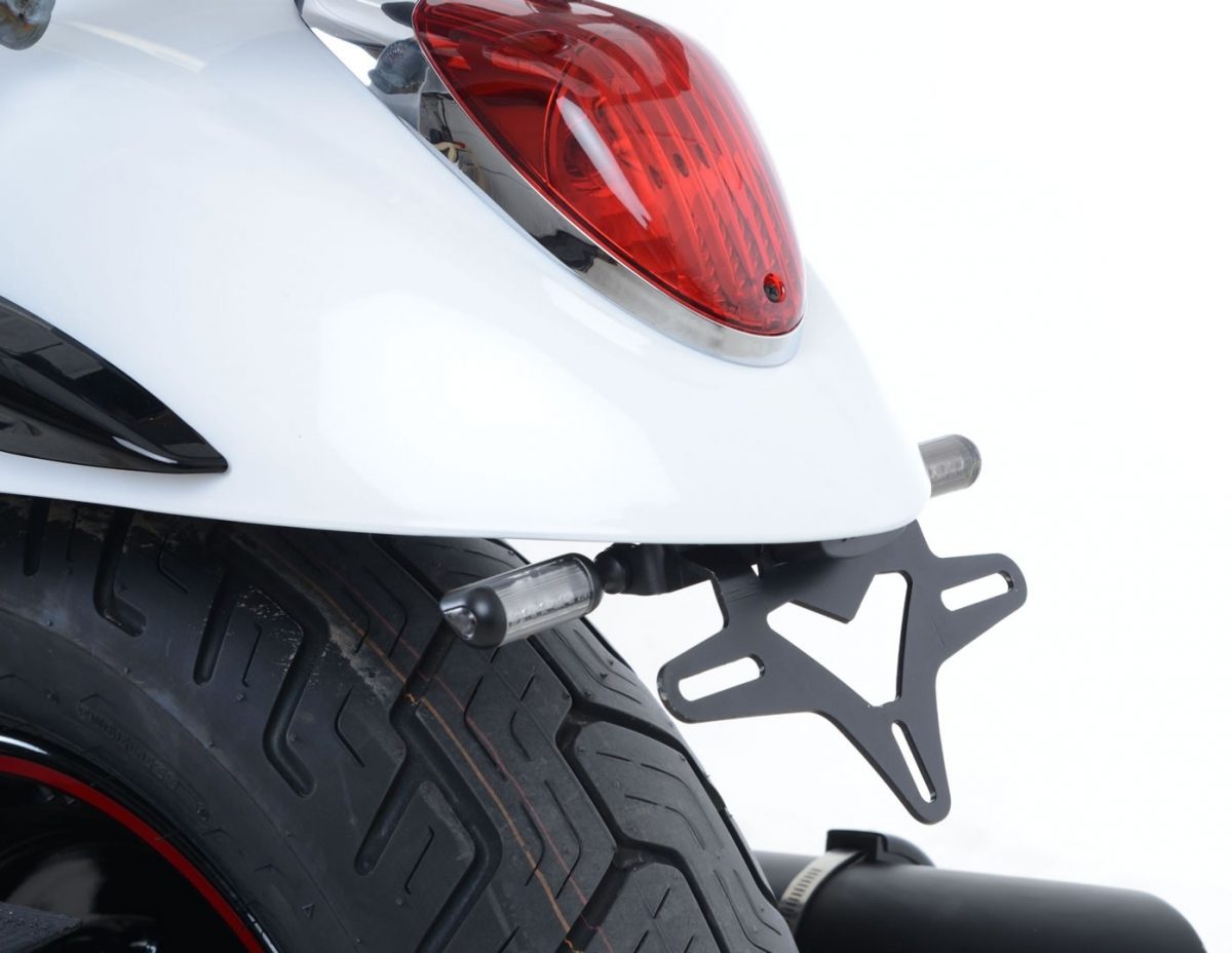 LICENCE PLATE HOLDER, BLACK foto 2