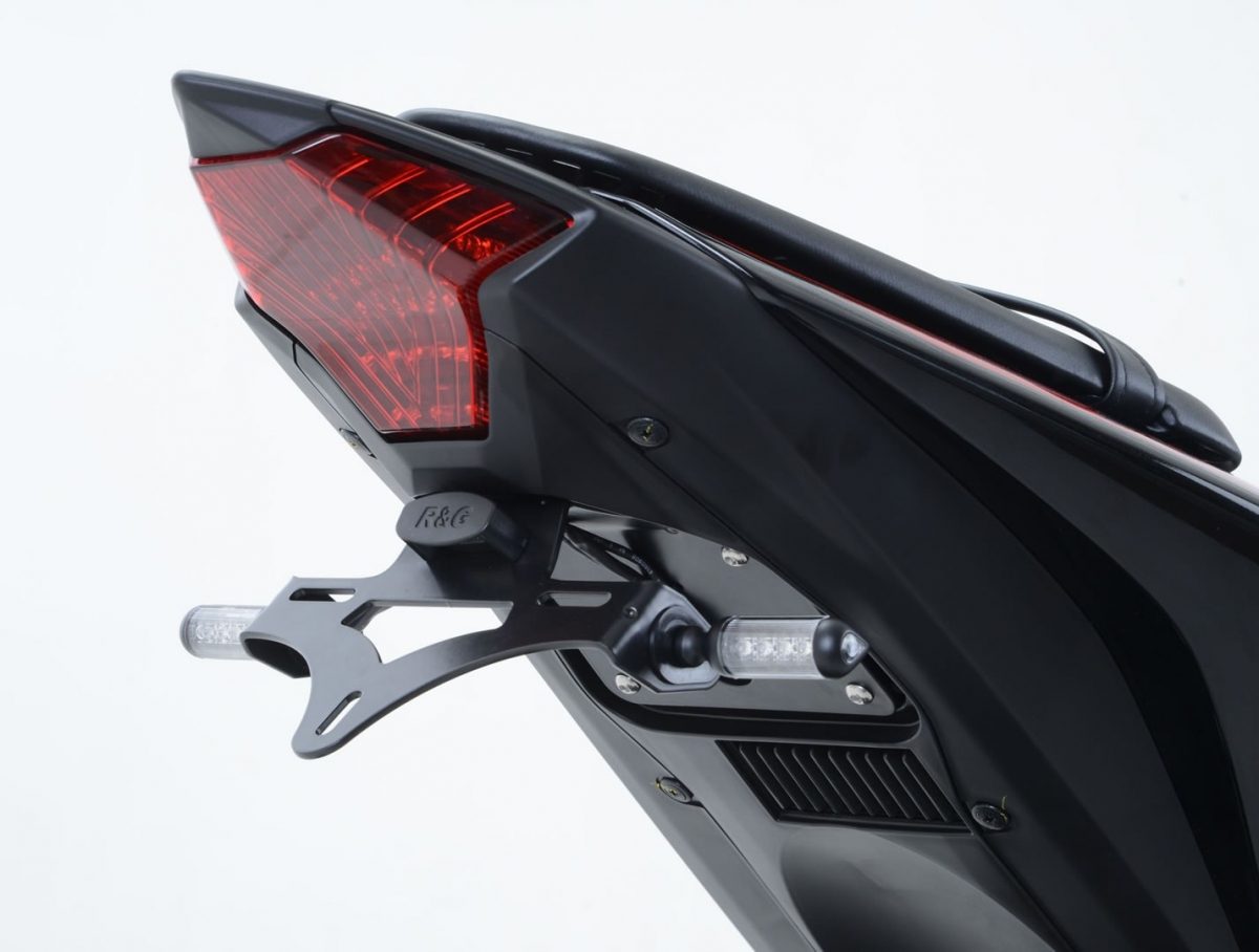 LICENCE PLATE HOLDER, BLACK foto 2