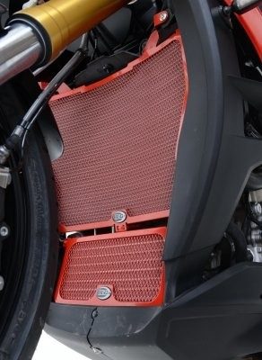 RADIATOR GUARD, RED foto 4