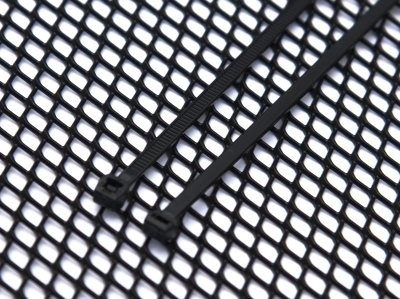 RADIATOR GUARD, BLACK