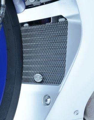 OIL COOLER GUARD, BLACK