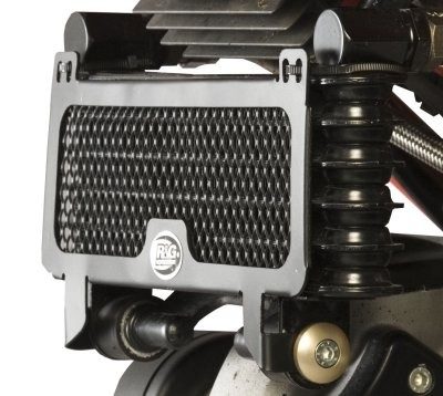 OIL COOLER GUARD, BLACK