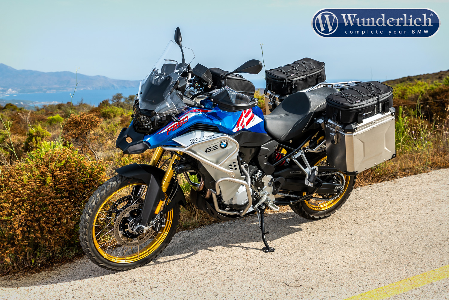 Wunderlich F 850 GSA Versterkingsstang voor originele motorbeschermingsstang foto 3