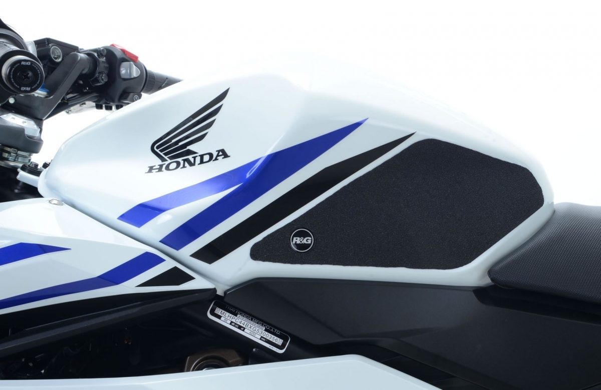 TANK TRACTION GRIPS, CLEAR