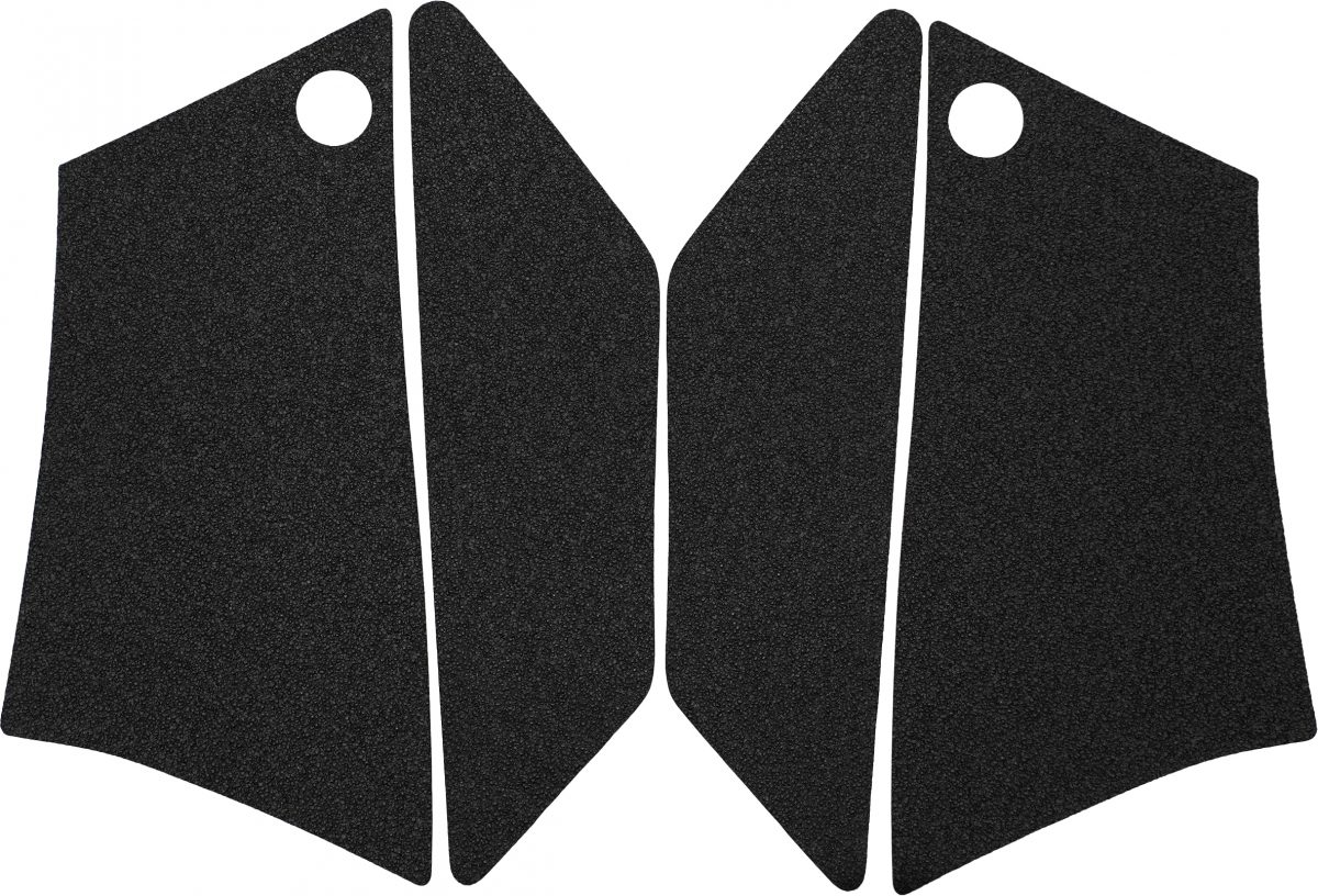 TANK TRACTION GRIPS, BLACK