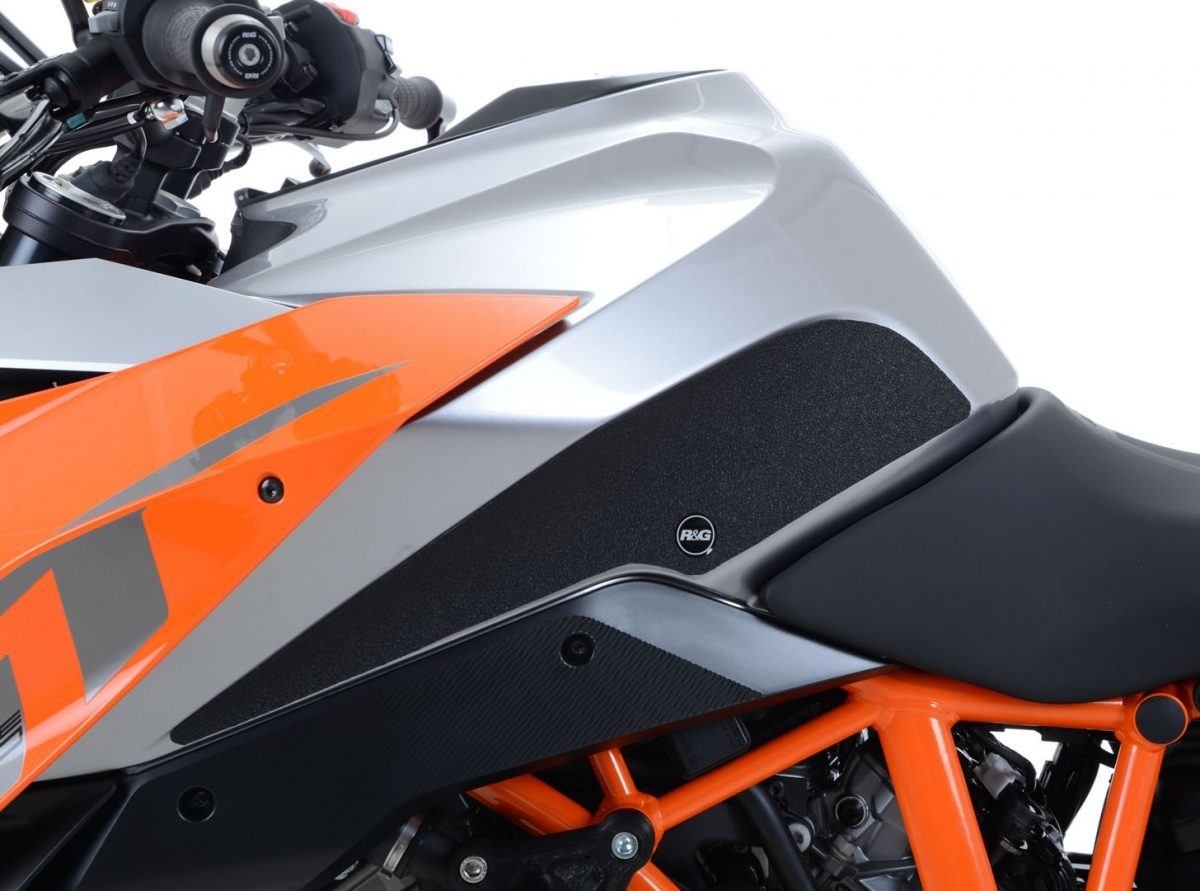 TANK TRACTION GRIPS, CLEAR