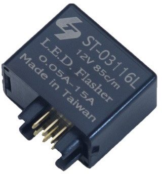 7-PIN UNIVERSAL LED INDICATOR RELAY foto 2