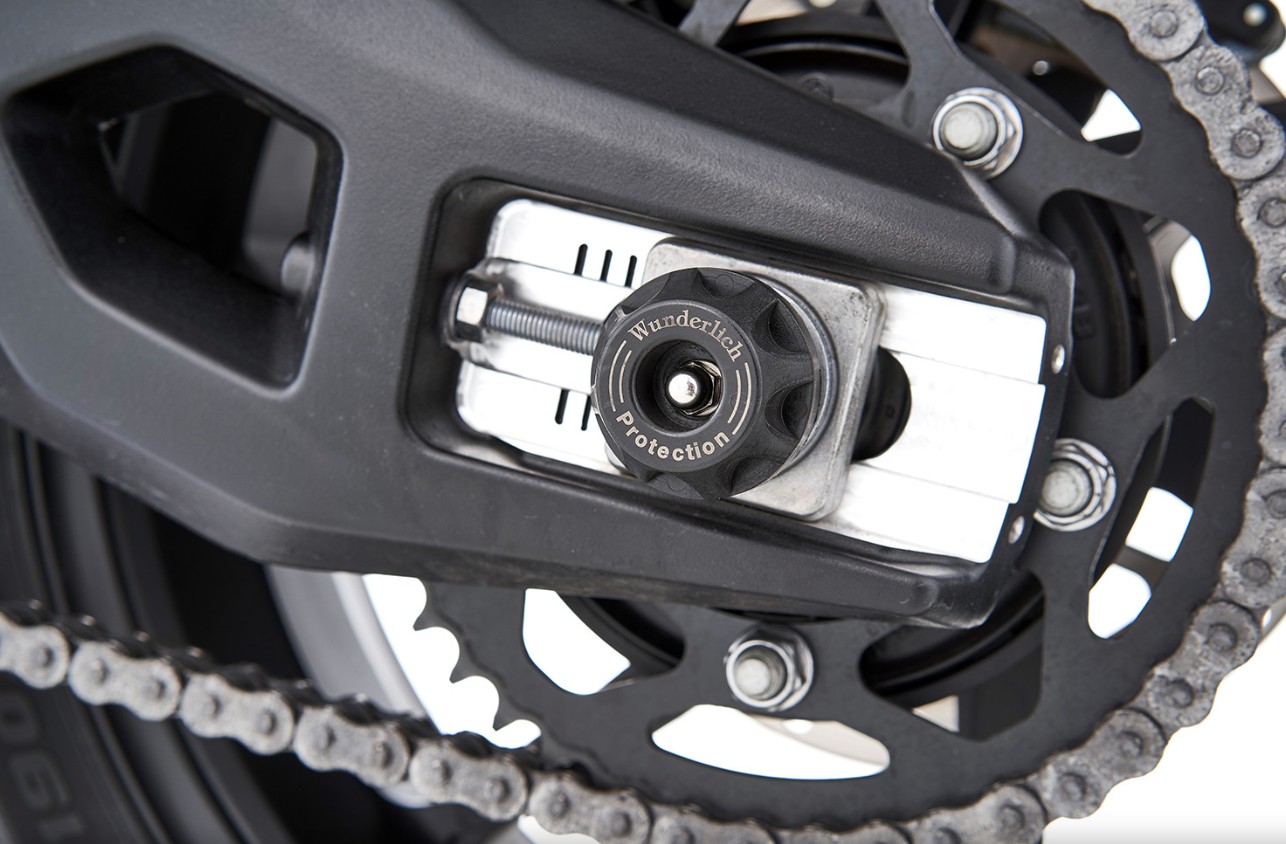 Wunderlich S 1000 XR Asbeschermblokken »DOUBLESHOCK« - achter