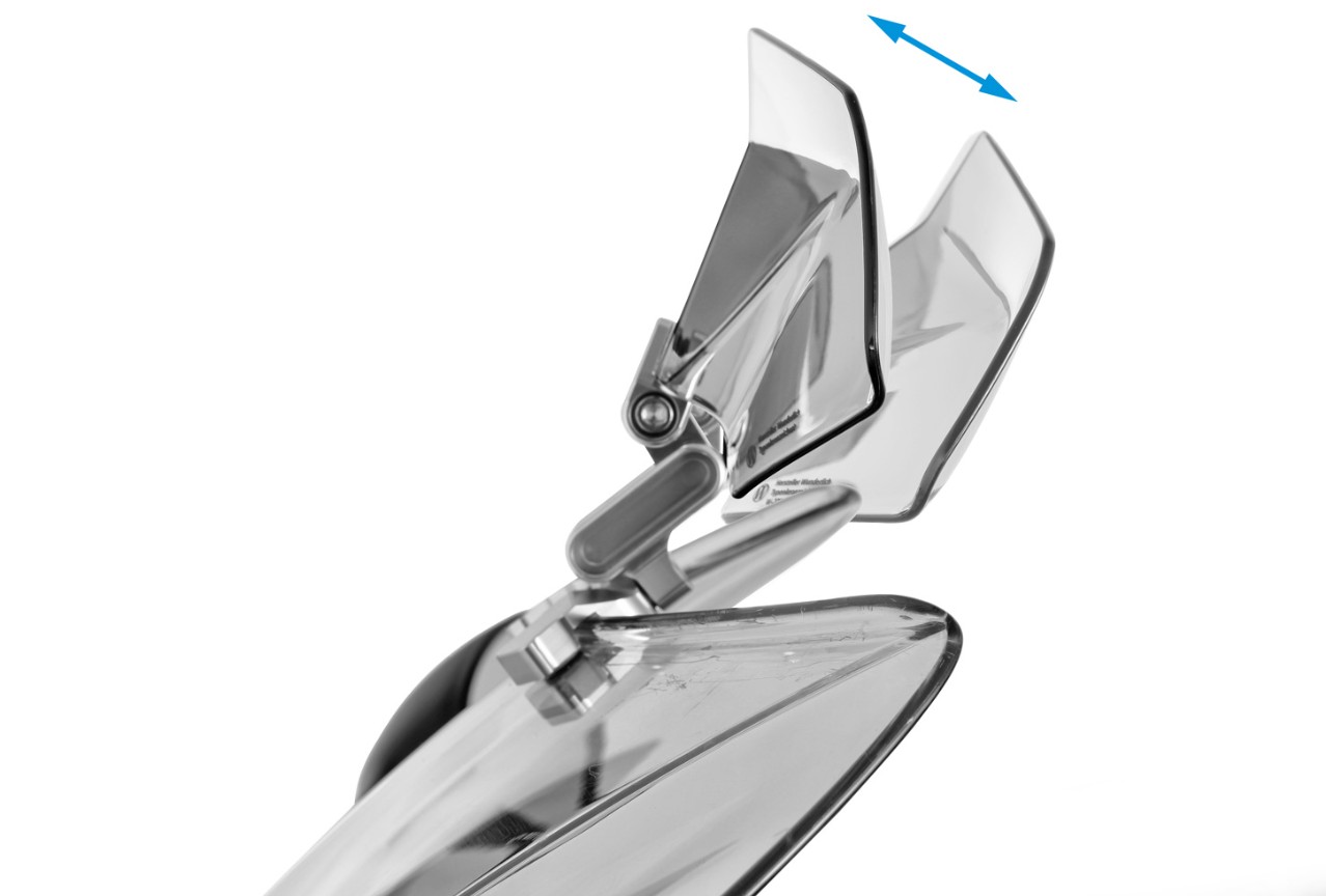 Wunderlich spoilerbevestiging »VARIO-ERGO 3D« -  transparant foto 2