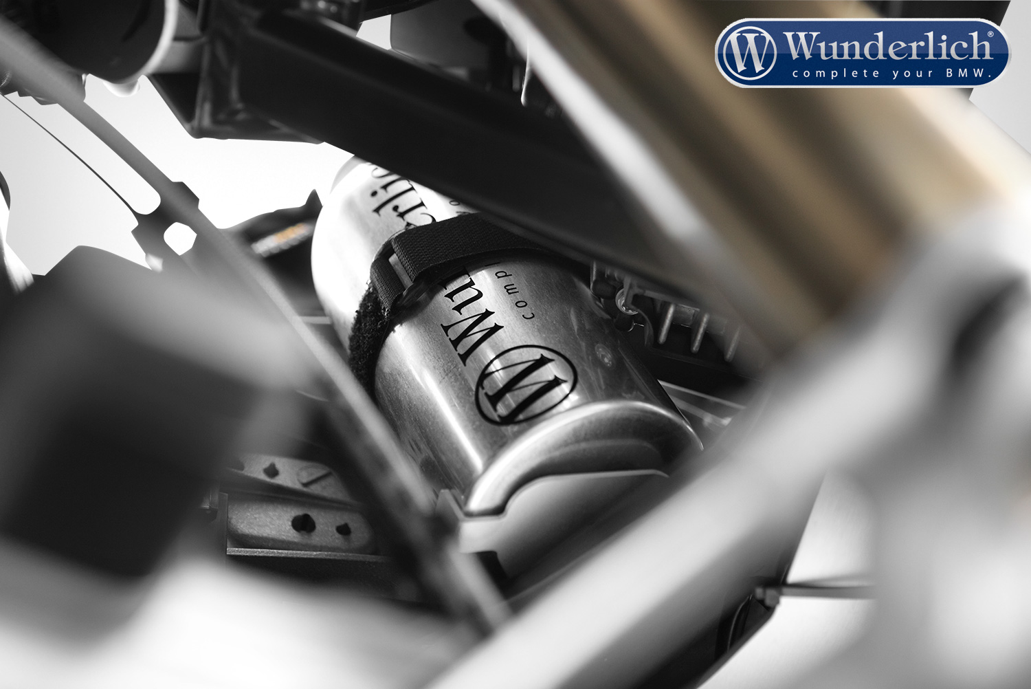 Wunderlich Aluminium fles 600 ml - zilver foto 3