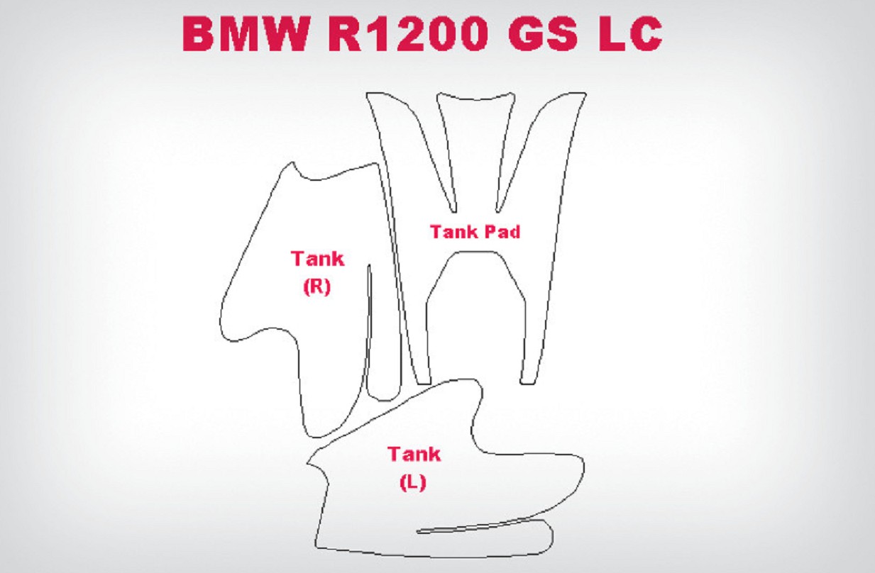 Wunderlich R 1200 GS LC Tankbeschermfolie