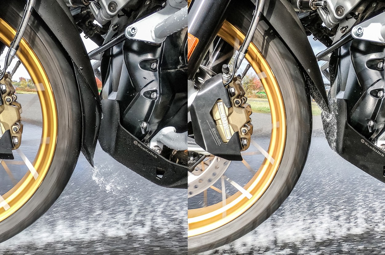 Wunderlich S 1000 XR Spatbord verlenging EXTENDA FENDER XL voorzijde foto 3