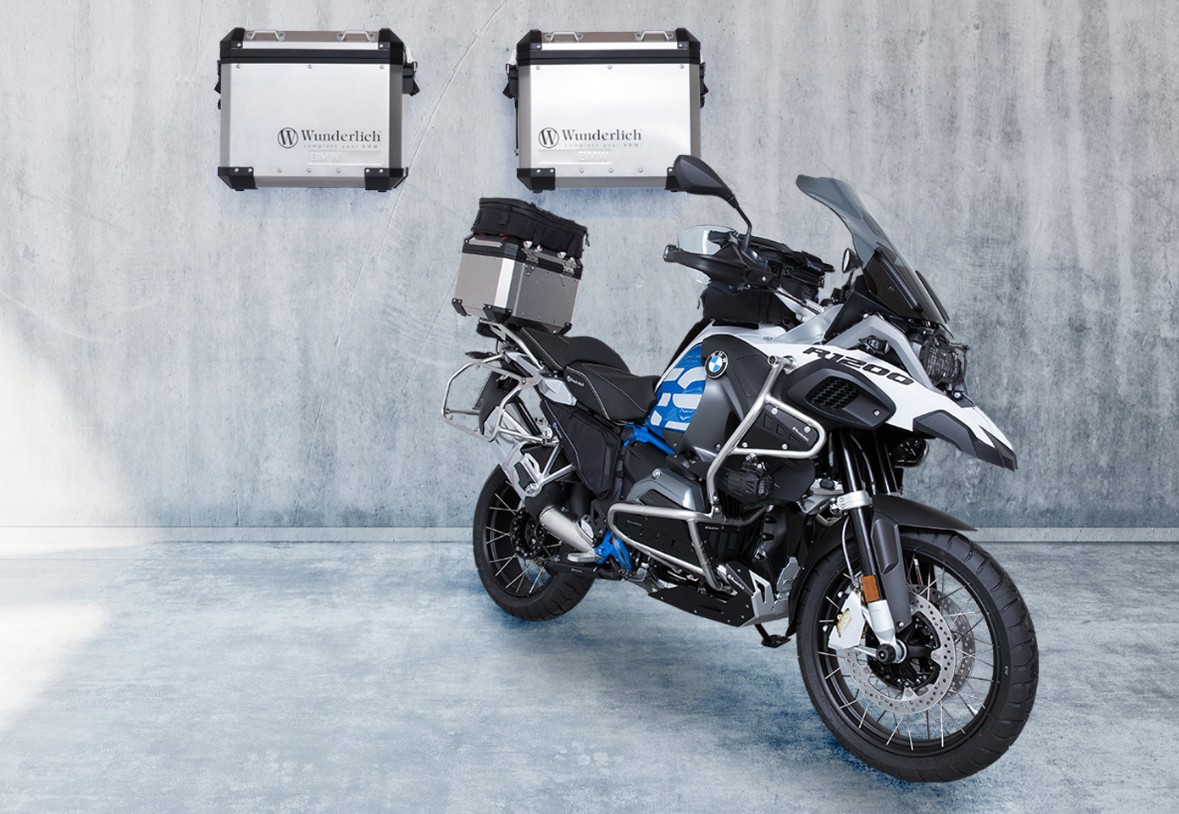 Wunderlich F 850 GSA / R 1200/1250 GS/GSA Muurbeugel koffers foto 2