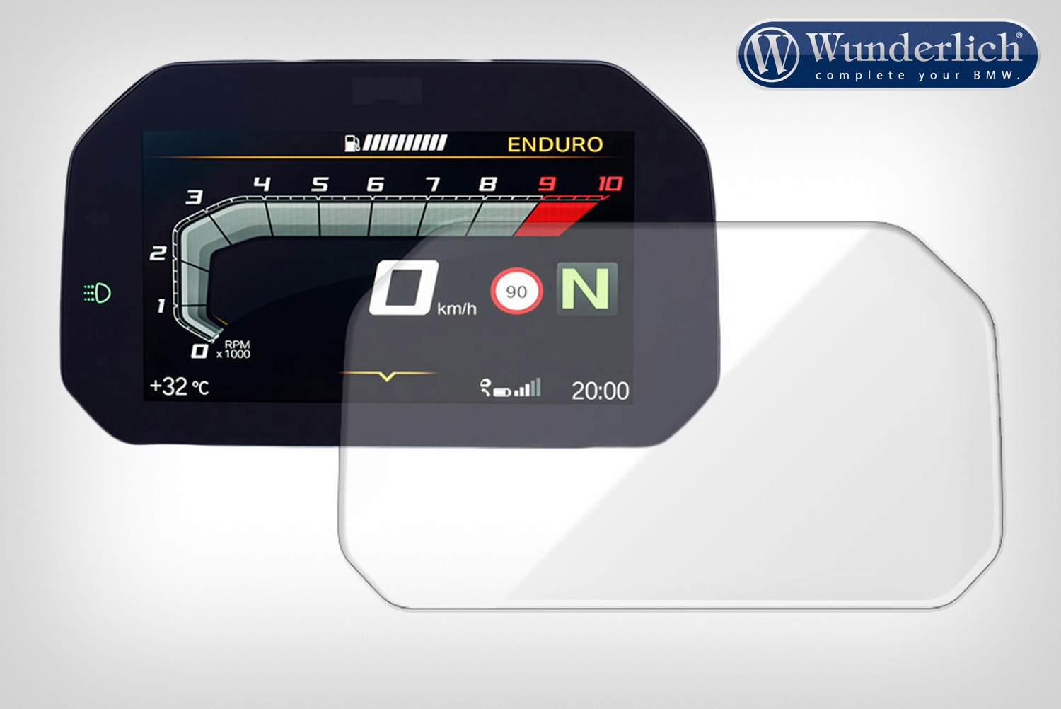 Wunderlich Display beschermer glas »ANTI-GLARE« - Connectivity Display