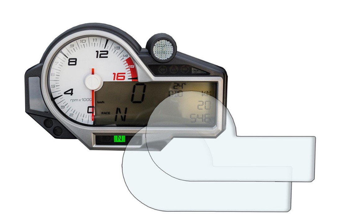Wunderlich screenprotector set S 1000 - transparant