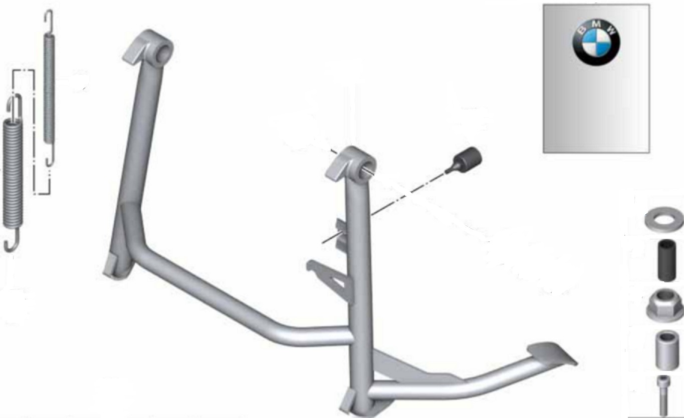BMW Middenstandaard F 800 S/F 800 ST/F 800 R. foto 2