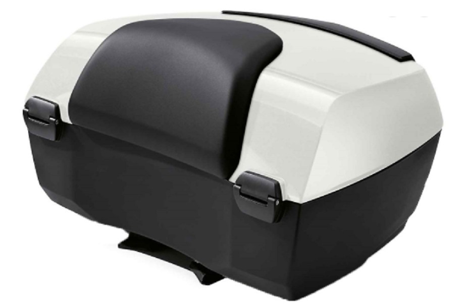 BMW top case Tour Mineral White Met