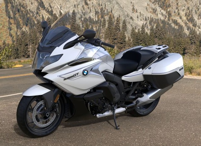 BMW top case Tour Mineral White Met foto 3