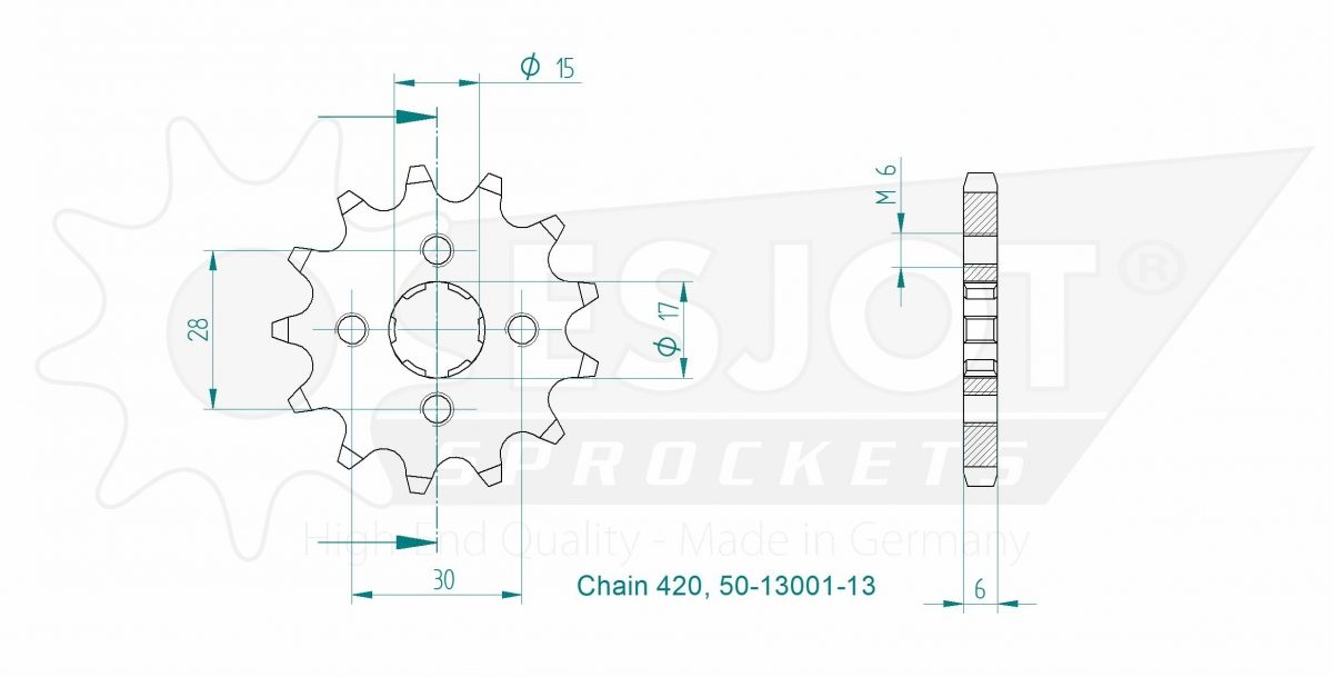 FRONT 13T, 420