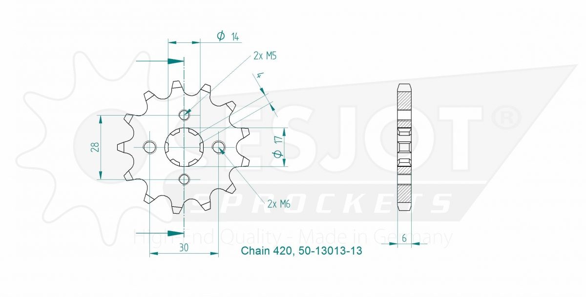 FRONT 13T, 420
