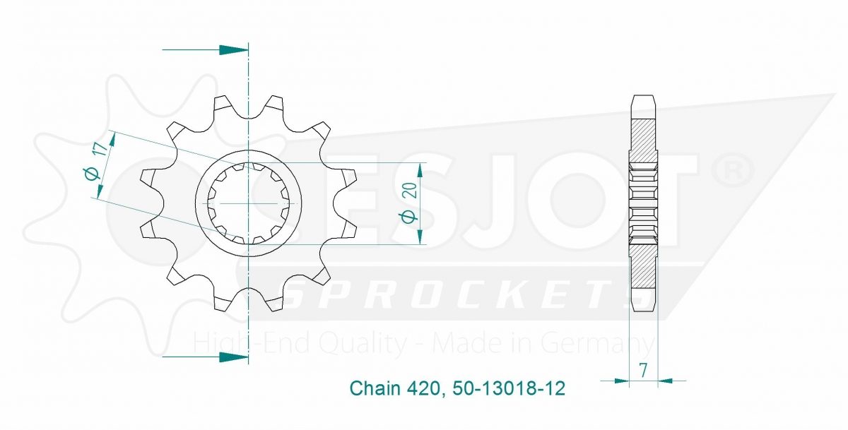 FRONT 12T, 420