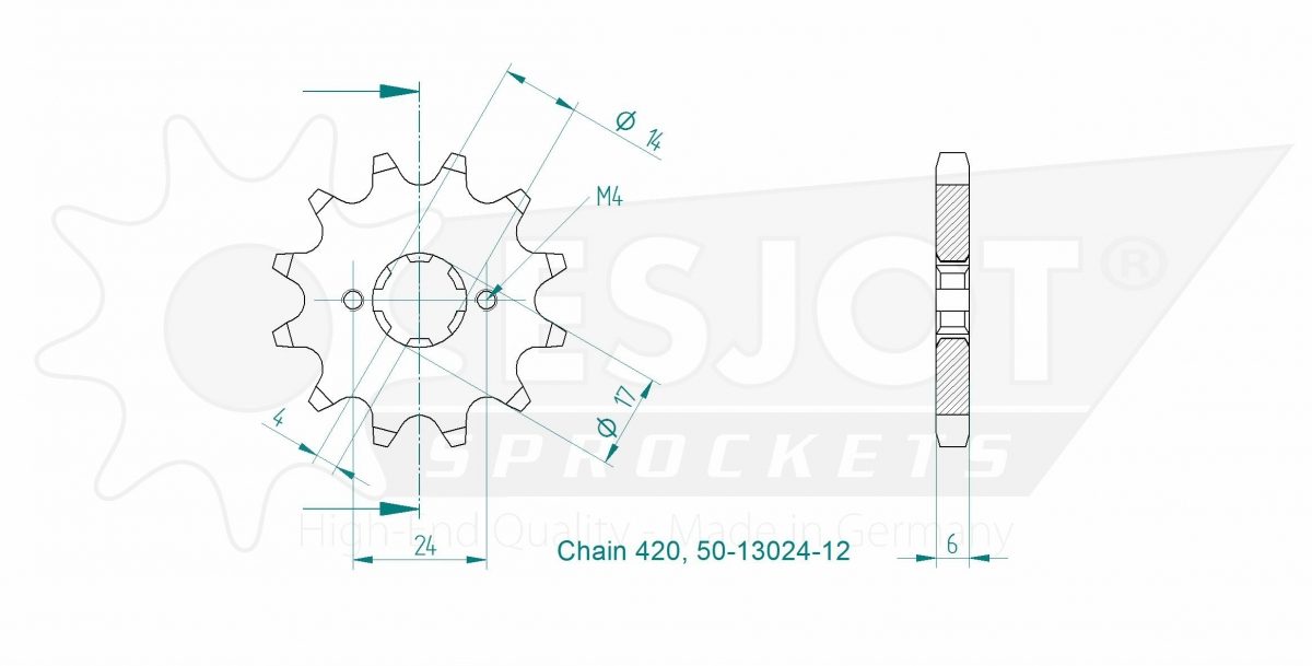 FRONT 12T, 420