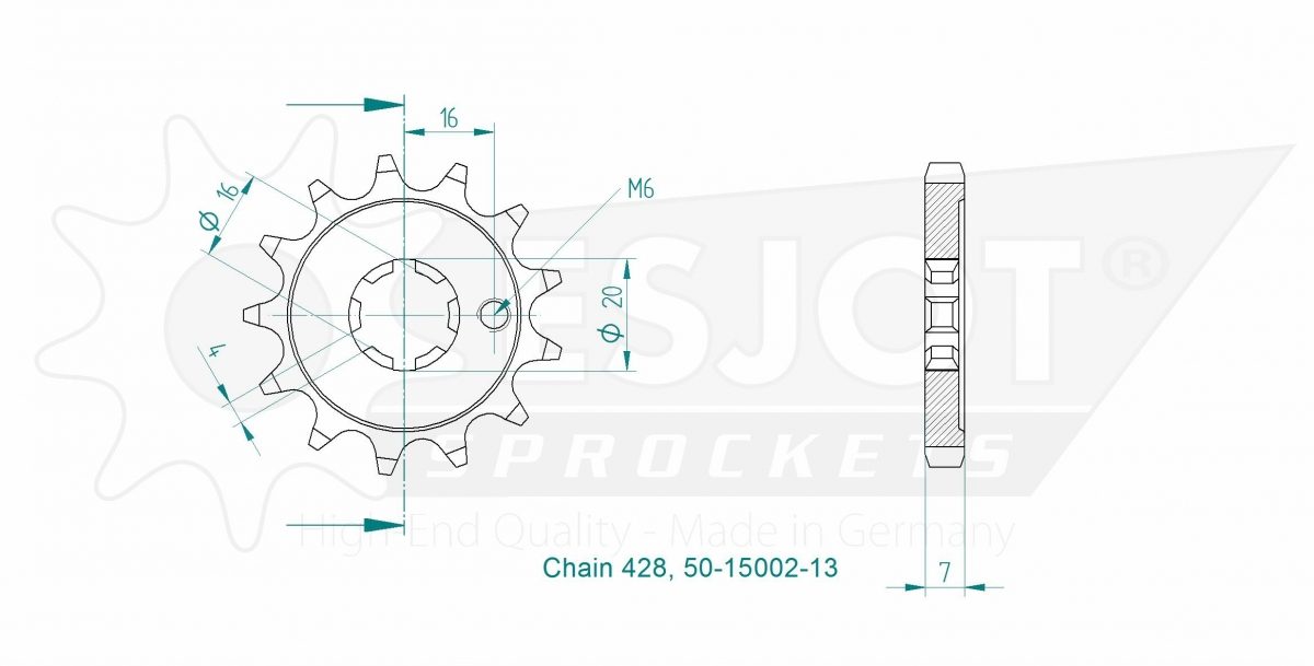 FRONT 13T, 428