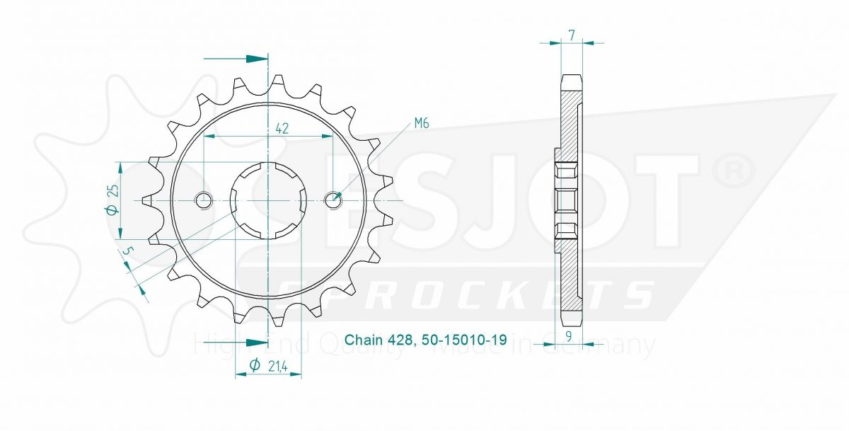 FRONT 19T, 428