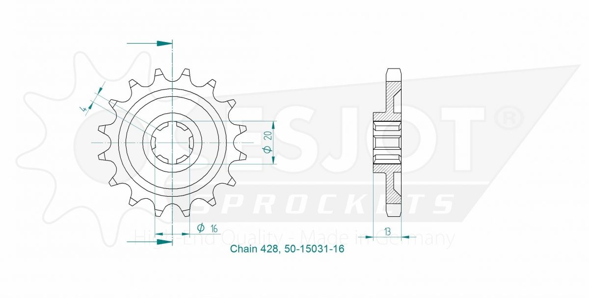 FRONT 16T, 428