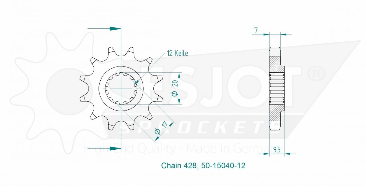 FRONT 12T, 428