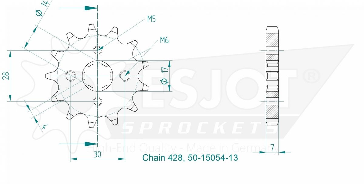 FRONT 13T, 428