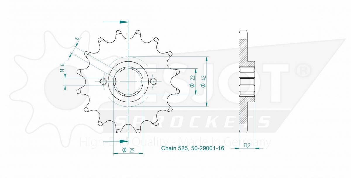 FRONT 16T, 525