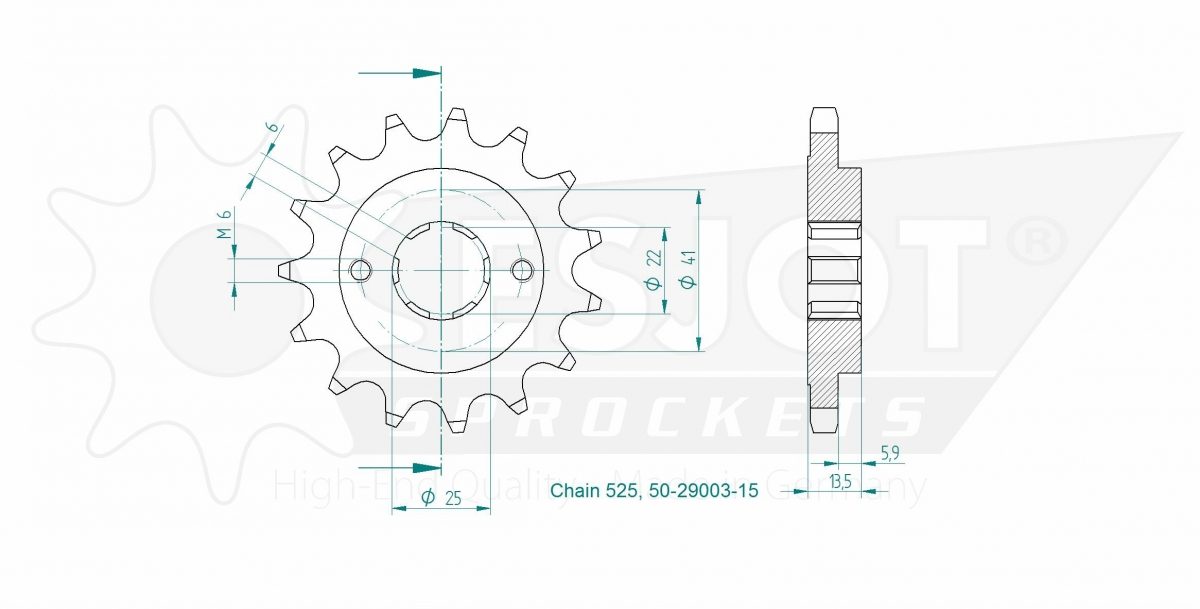 FRONT 15T, 525