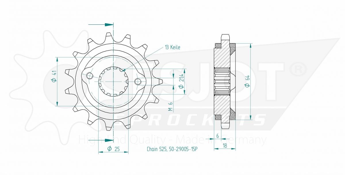 FRONT 15T, 525