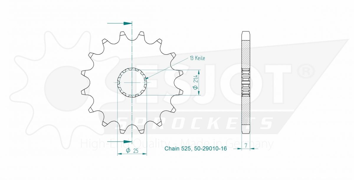 FRONT 16T, 525