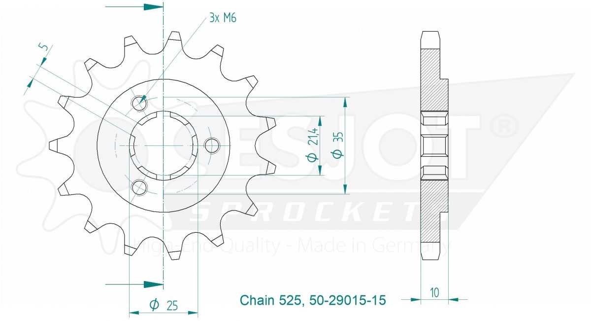 FRONT 15T, 525