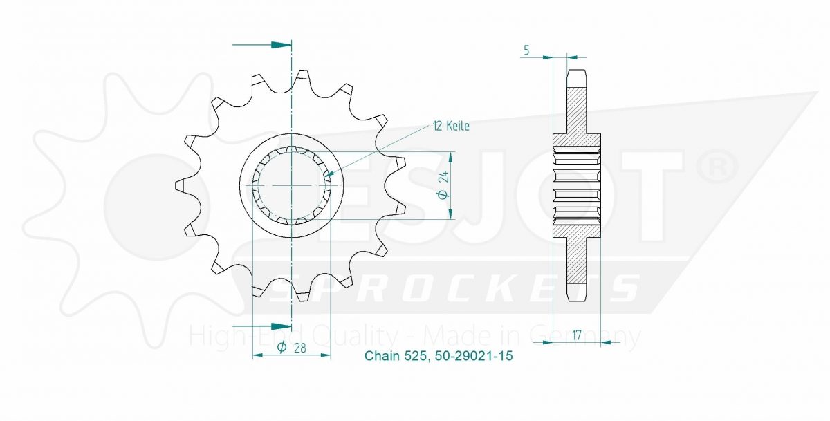 FRONT 15T, 525