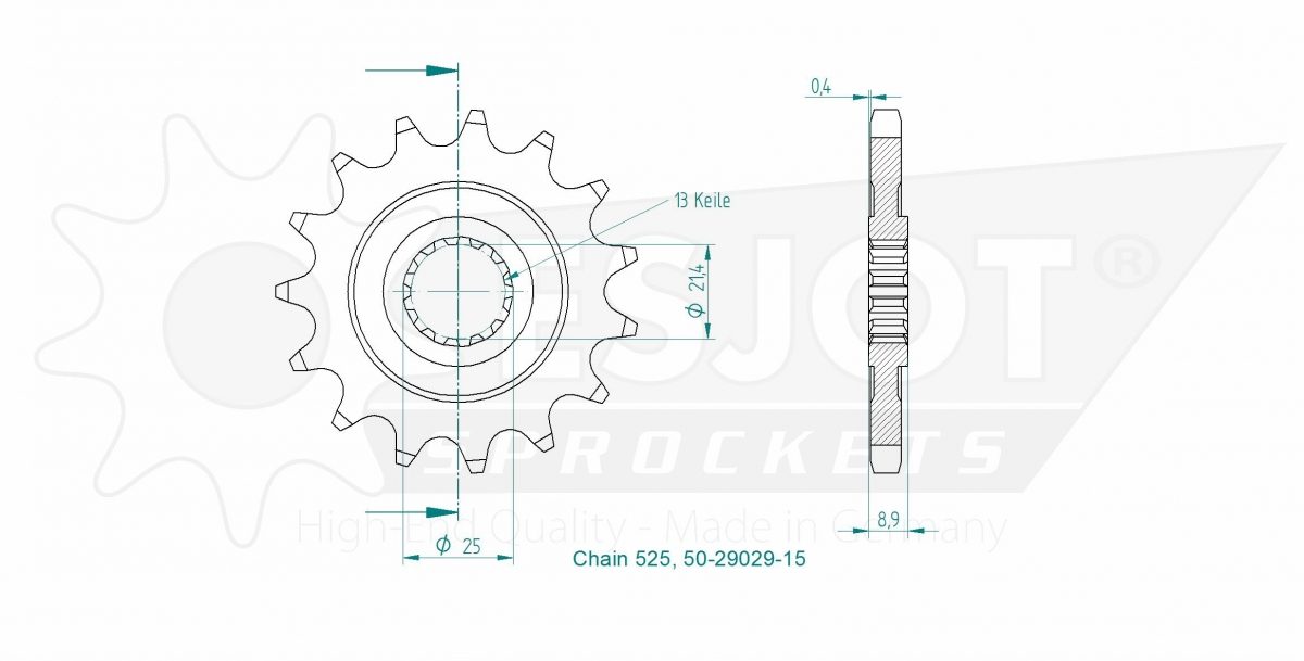 FRONT 15T, 525
