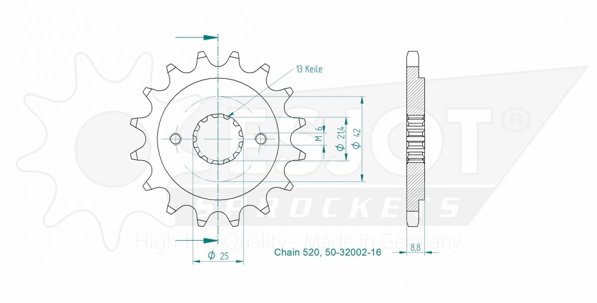 FRONT 16T, 520