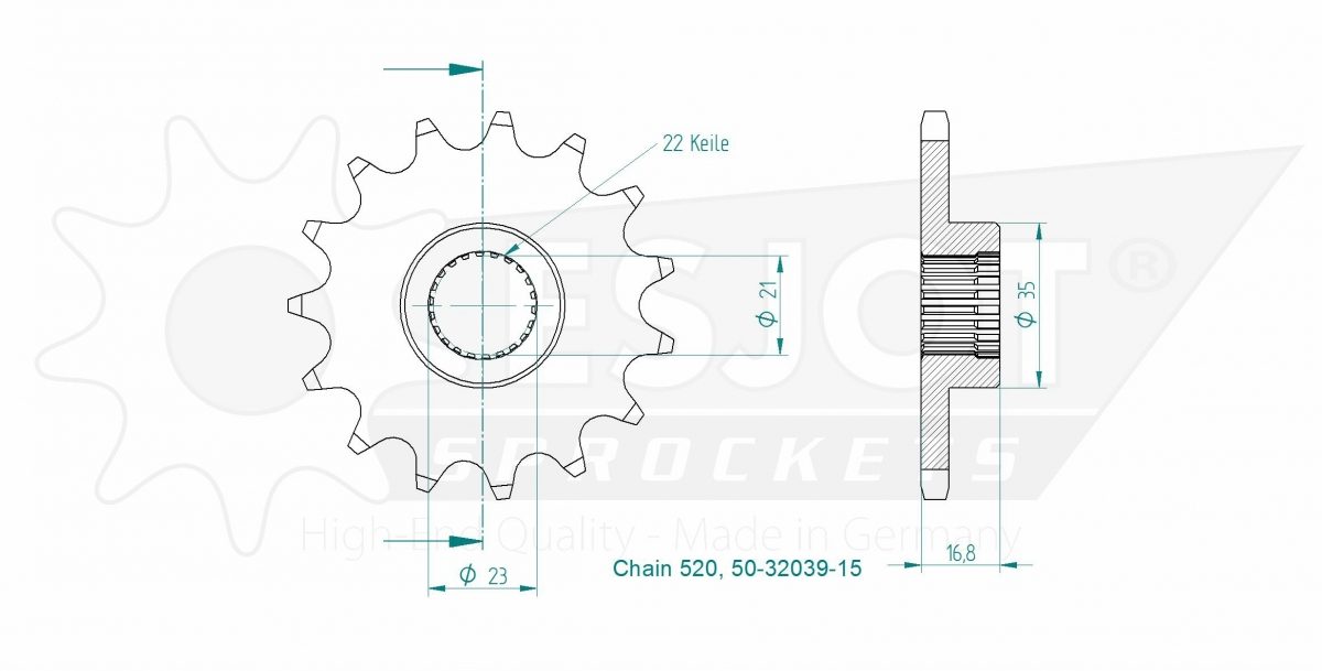 FRONT 15T, 520