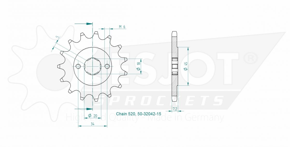 FRONT 15T, 520